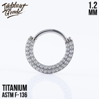 Кольцо-кликер Helios Implant Grade 1.2 мм титан