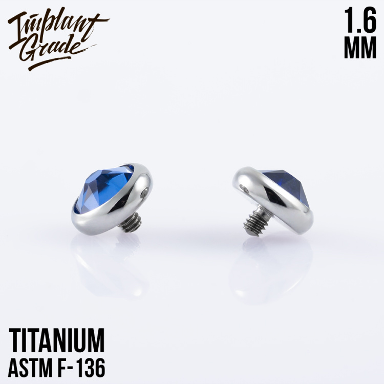 Накрутка Sapphire Implant Grade 1.6 мм титан