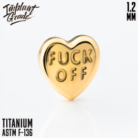 Накрутка Fuck Off Implant Grade 1.2 мм титан