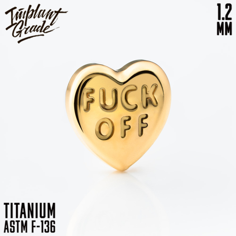 Накрутка Fuck Off Implant Grade 1.2 мм титан