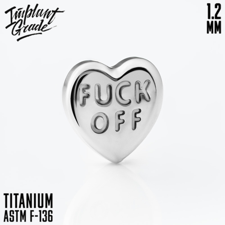 Накрутка Fuck Off Implant Grade 1.2 мм титан