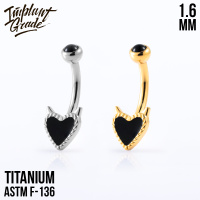 Банан Devil Heart Implant Grade 1.6 мм титан