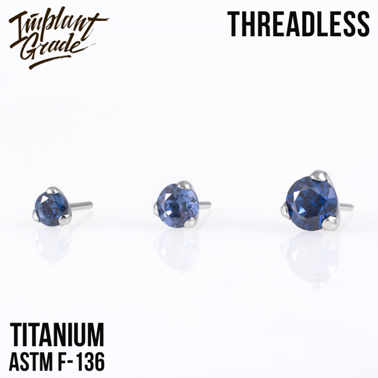 Топ Light sapphire Безрезьбовой Implant Grade титан