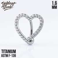 Банан Обратный Heart Implant Grade 1.6 мм титан