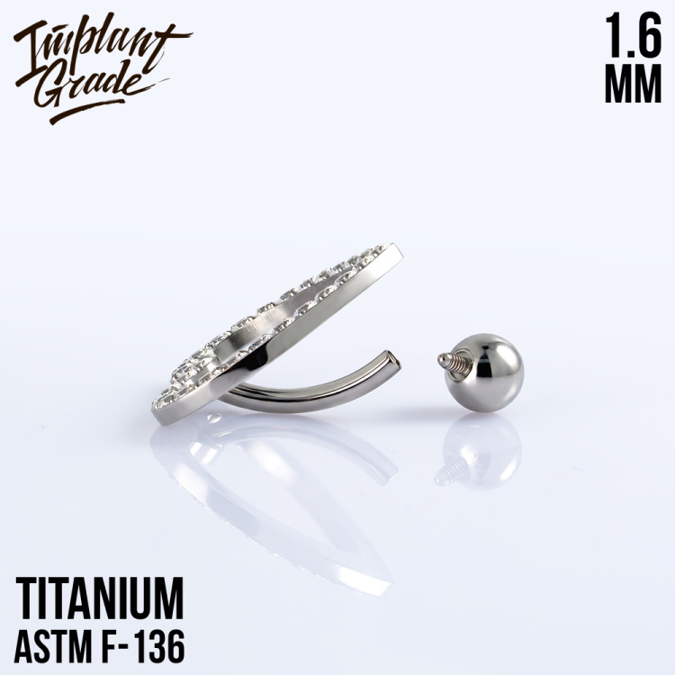 Банан Обратный Heart Implant Grade 1.6 мм титан