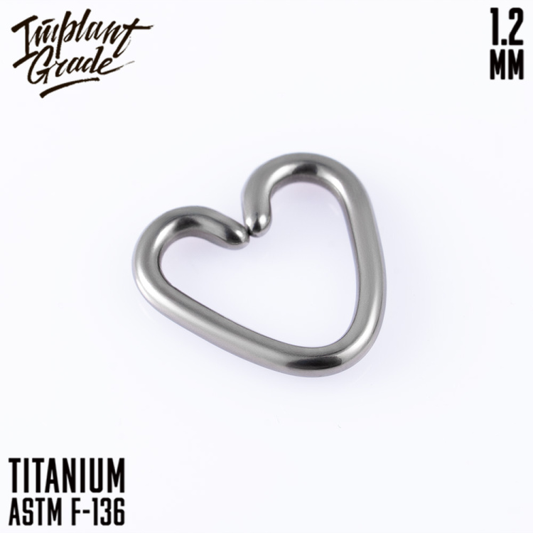 Дэйс Heart Implant Grade 1.2 мм титан