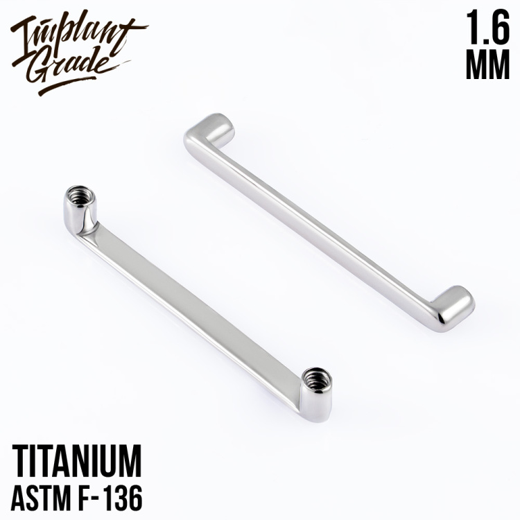 Имплантационная штанга Implant Grade 1.6 мм титан Имплантационная штанга Implant Grade 1.6 мм титан