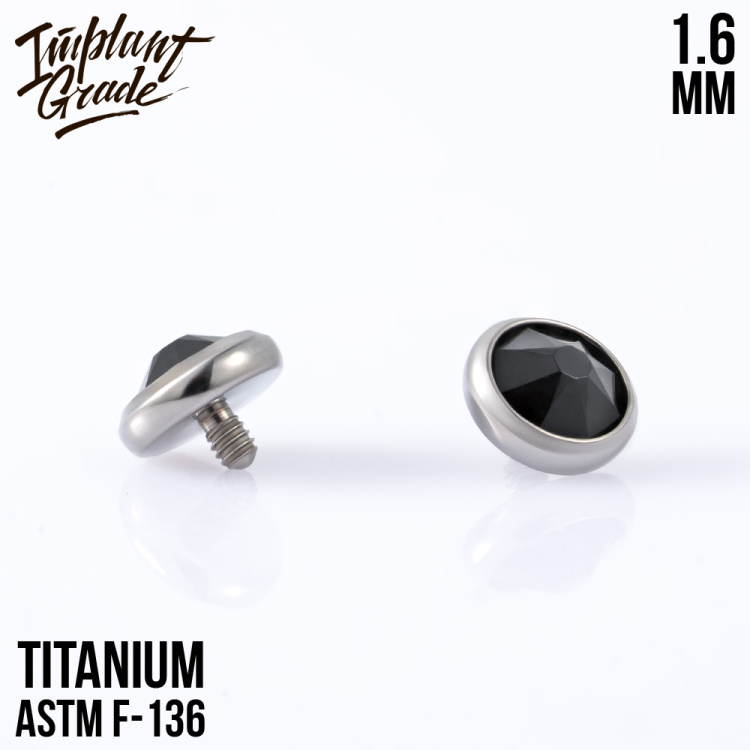 Накрутка Jet Implant Grade 1.6 мм титан Накрутка Jet Implant Grade 1.6 мм титан