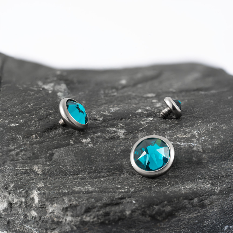 Накрутка Blue Zircon Implant Grade 1.6 мм титан Накрутка Blue Zircon Implant Grade 1.6 мм титан