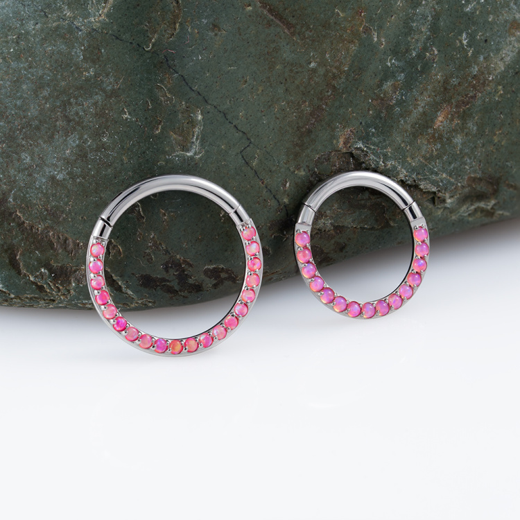 Кольцо-кликер Side Opal Implant Grade 1.2 мм титан