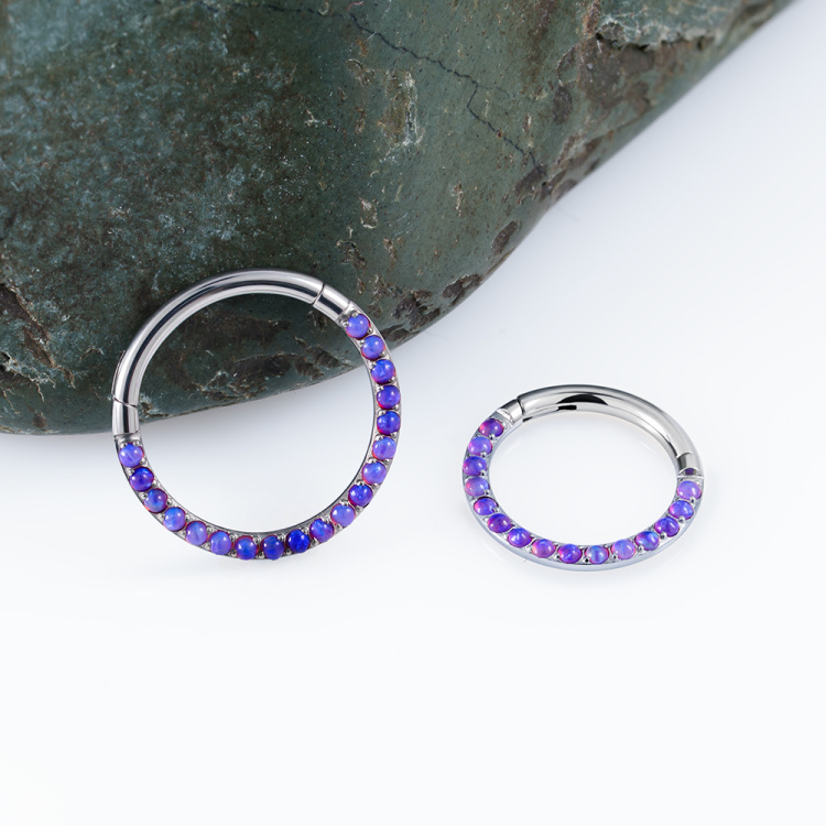 Кольцо-кликер Side Opal Implant Grade 1.2 мм титан