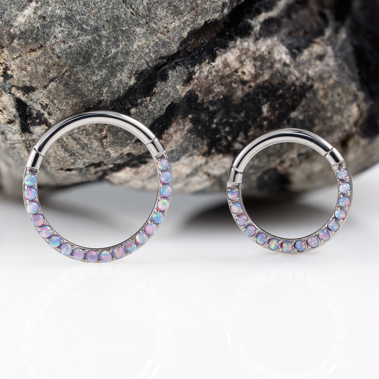 Кольцо-кликер Side Opal Implant Grade 1.2 мм титан