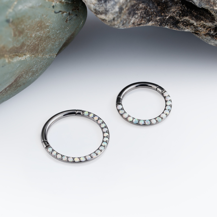 Кольцо-кликер Side Opal Implant Grade 1.2 мм титан