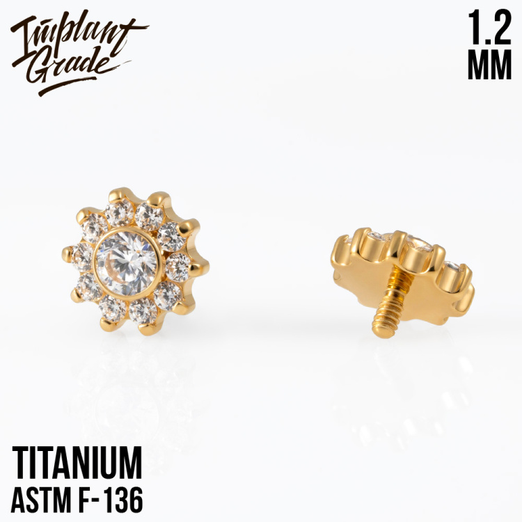 Накрутка Sunflower Implant Grade 1.2 мм титан