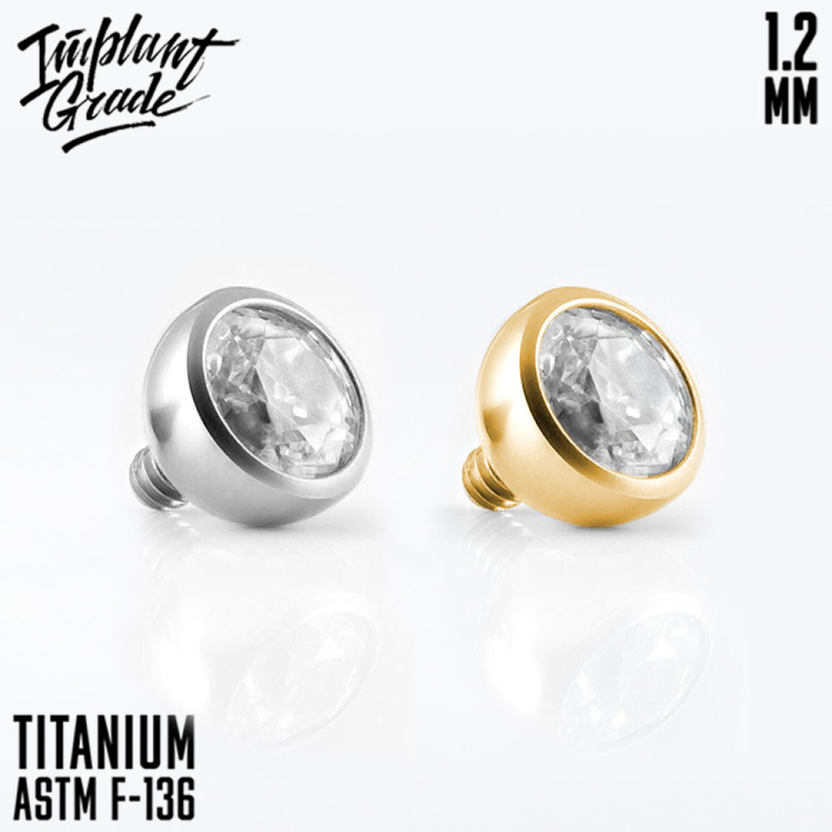 Накрутка Flat Implant Grade 1.2 мм титан