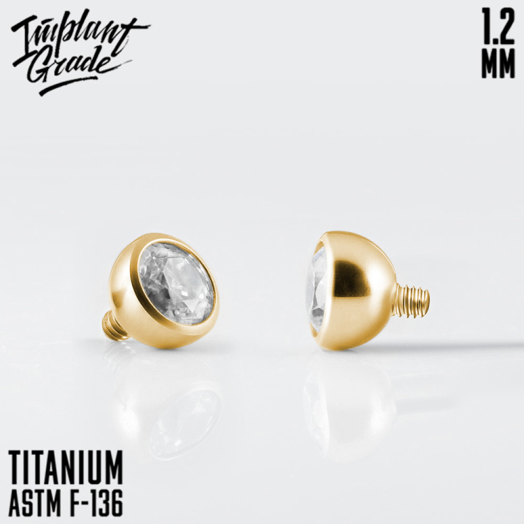 Накрутка Flat Implant Grade 1.2 мм титан