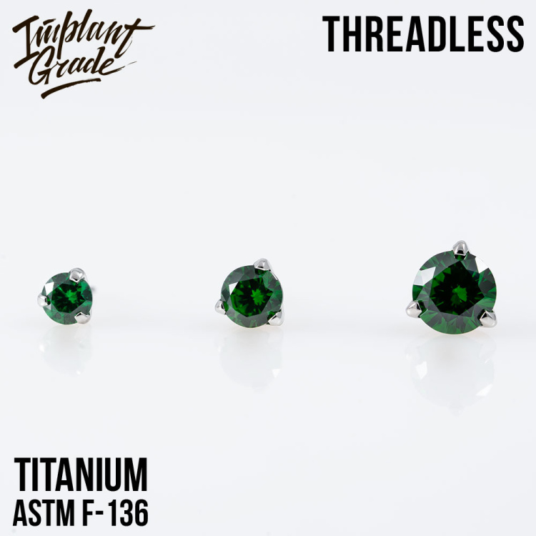 Топ Emerald Безрезьбовой в лапках Implant Grade титан