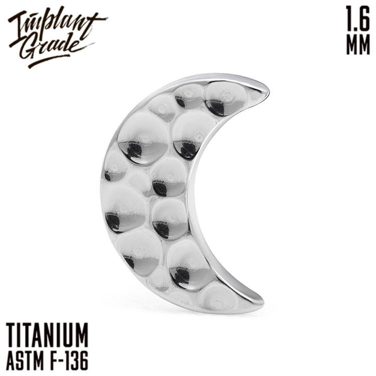Накрутка Half Moon Implant Grade 1.6 мм титан
