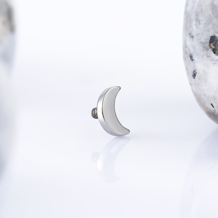 Накрутка Half Moon Implant Grade 1.6 мм титан