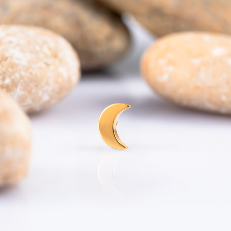 Накрутка Half Moon Implant Grade 1.6 мм титан