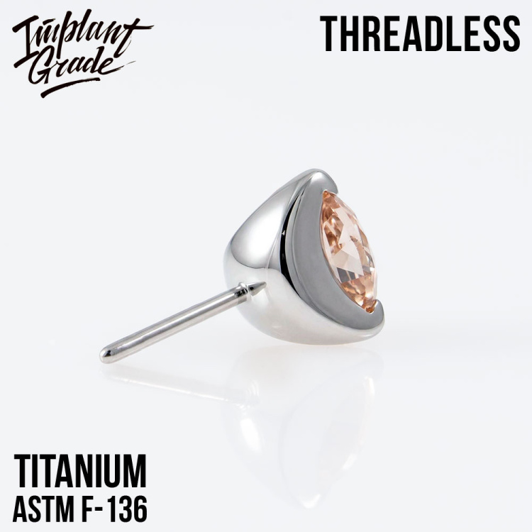 Топ Champagne Безрезьбовой в лапках Implant Grade титан
