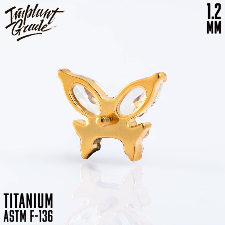 Накрутка Butterfly Monarch Implant Grade 1.2 мм титан 