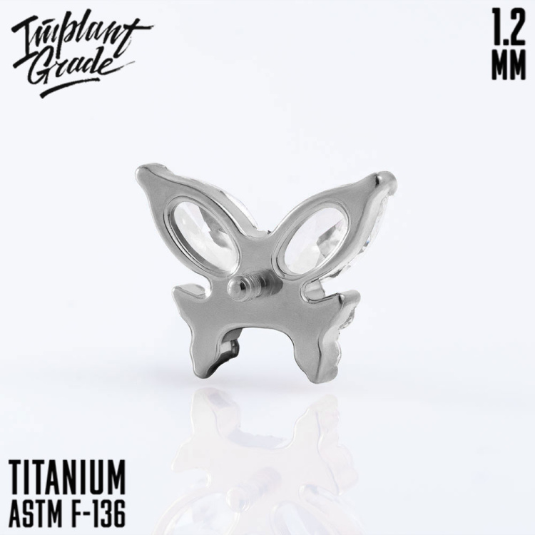Накрутка Butterfly Monarch Implant Grade 1.2 мм титан 