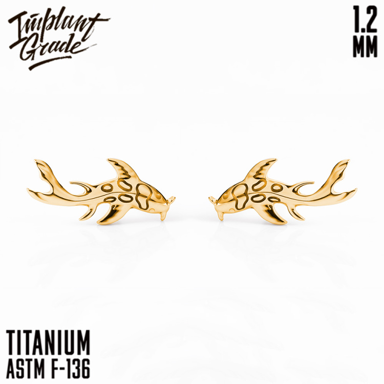 Накрутка Koi Implant Grade 1.2 мм титан