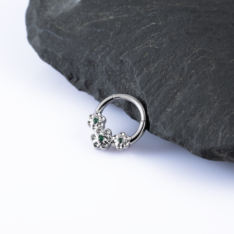 Кольцо-кликер Flower Implant Grade 1.2 мм титан Кольцо-кликер Flower Implant Grade 1.2 мм титан