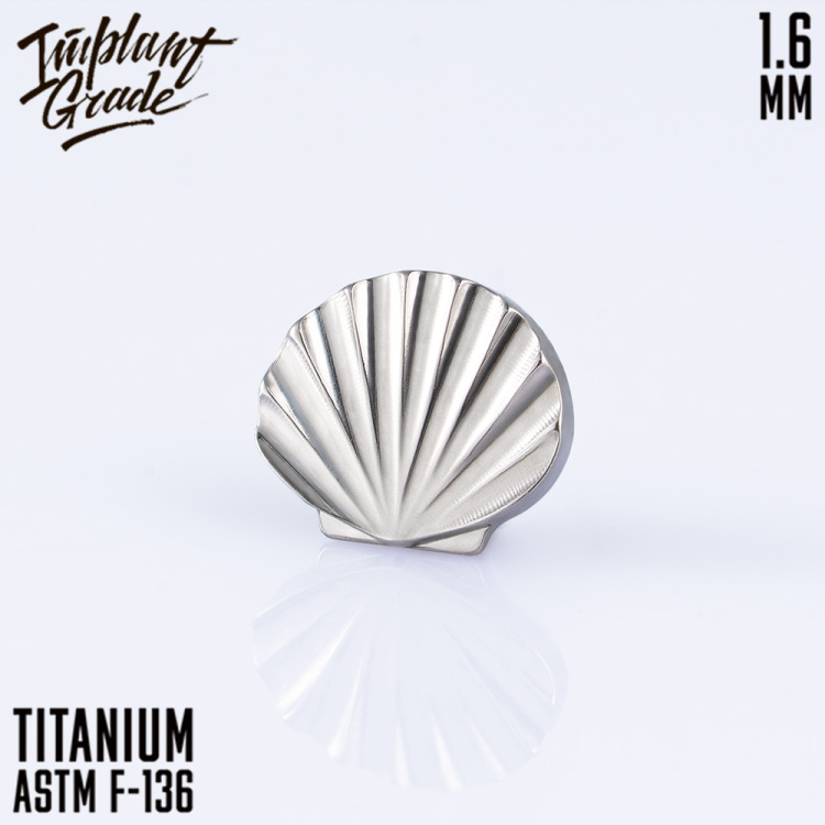 Накрутка Shell Implant Grade 1.6 мм титан 
