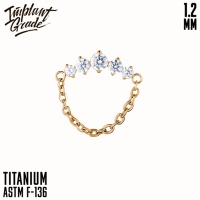 Накрутка 5 K vol.2 chain Implant Grade 1.2 мм титан