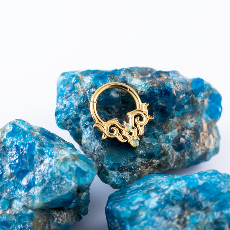 Кольцо-кликер Eclectic Implant Grade 1.2 мм титан Кольцо-кликер Eclectic Implant Grade 1.2 мм титан