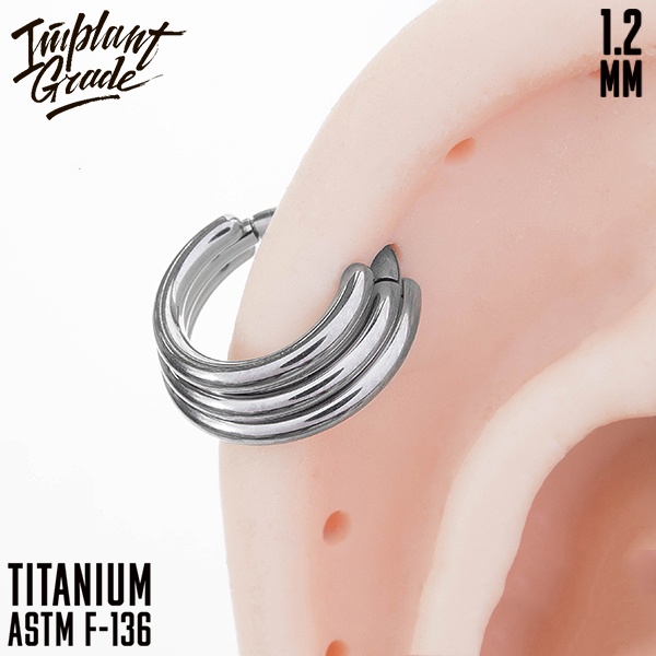 Кольцо-кликер Trio Implant Grade 1.2 мм титан