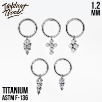 Кольцо-кликер Pendant Implant Grade 1.2 мм титан