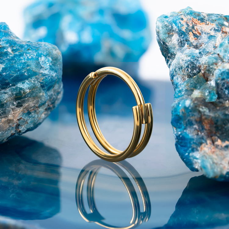 Кольцо-кликер Simple Yan Implant Grade 1.2 мм титан