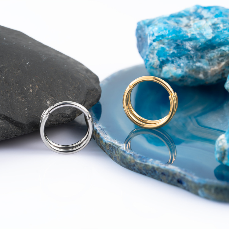 Кольцо-кликер Simple Yan Implant Grade 1.2 мм титан