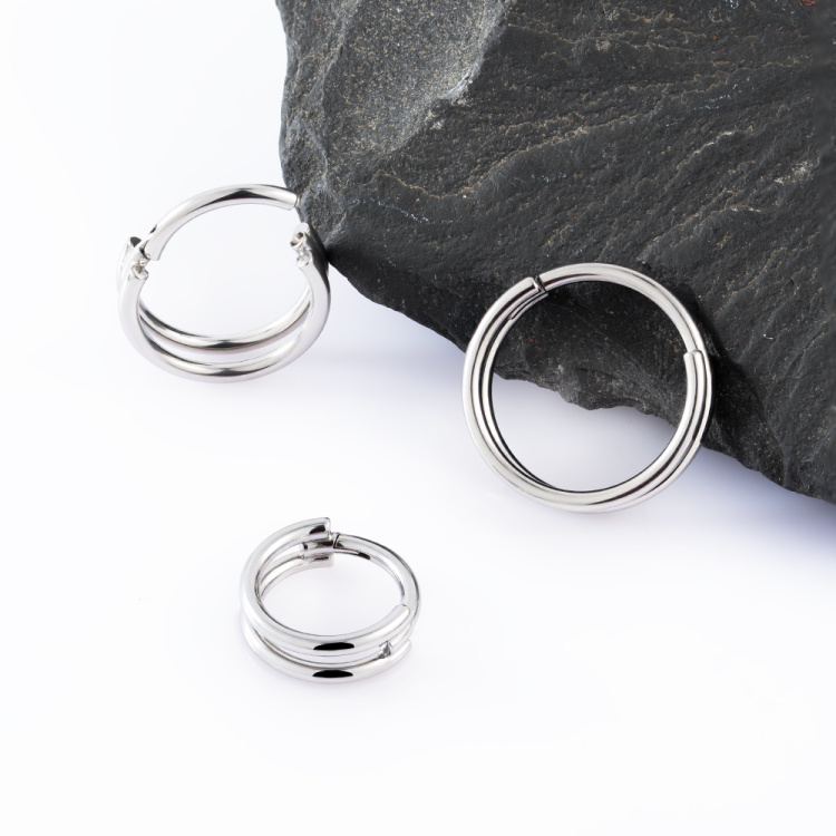 Кольцо-кликер Simple Yan Implant Grade 1.2 мм титан