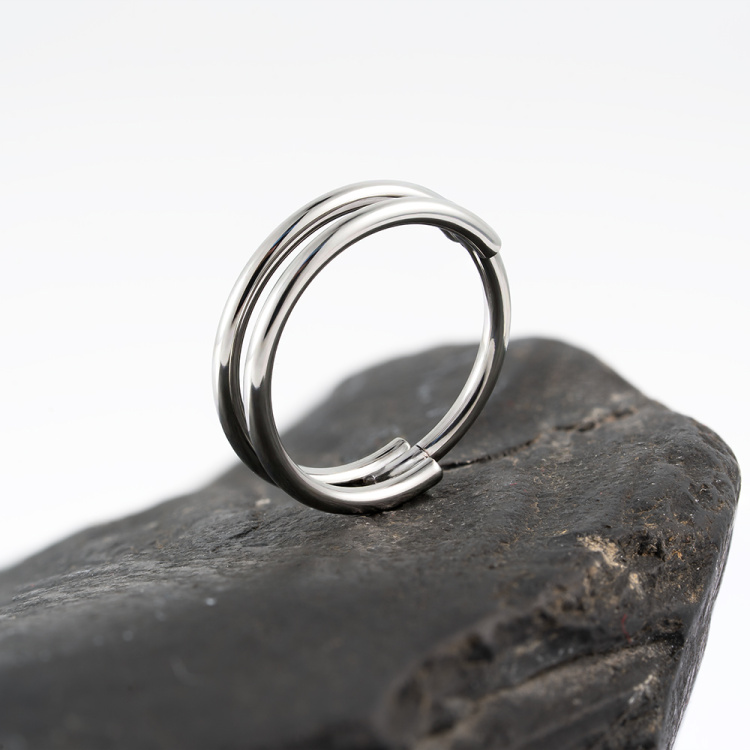 Кольцо-кликер Simple Yan Implant Grade 1.2 мм титан