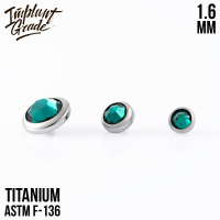 Накрутка Emerald Implant Grade 1.6 мм титан