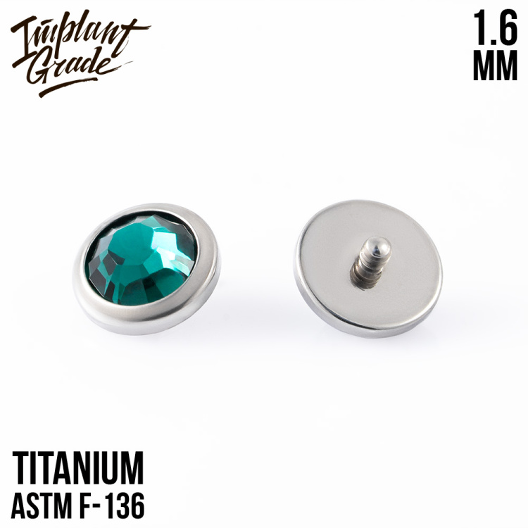 Накрутка Emerald Implant Grade 1.6 мм титан