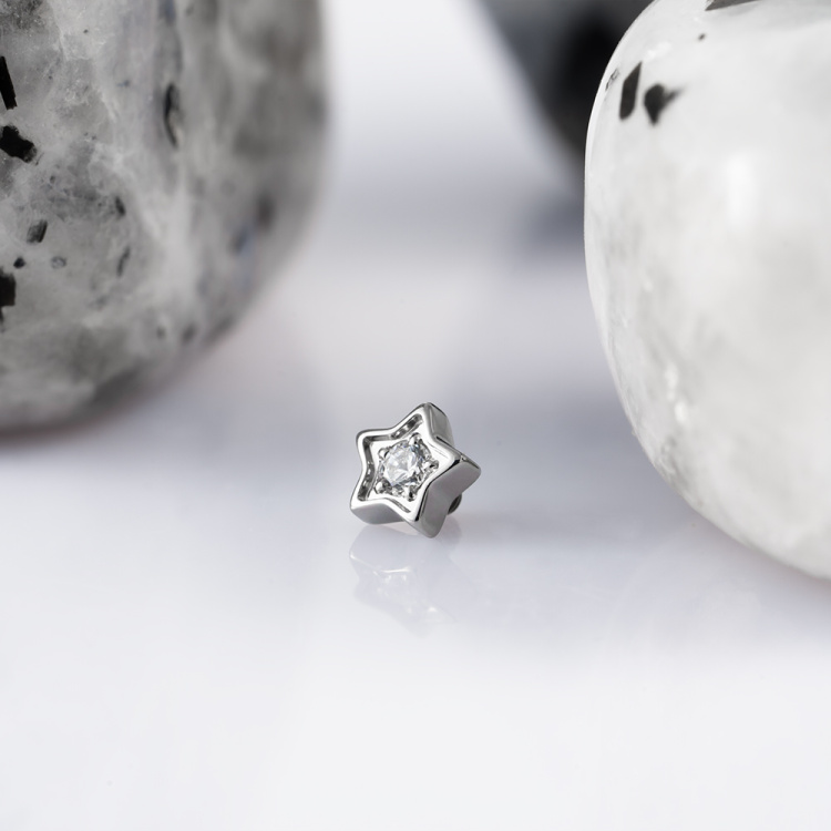 Накрутка Crystal Star Implant Grade 1.6 мм титан