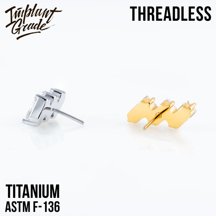 Топ Steps Безрезьбовой Implant Grade титан