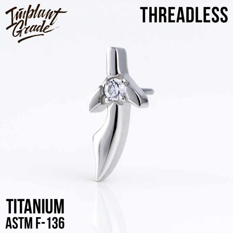 Топ Sabre Безрезьбовой Implant Grade титан