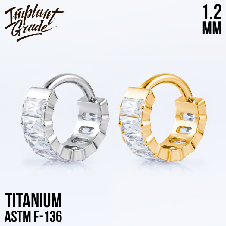 Кольцо-кликер Idol Implant Grade 1.2 мм титан