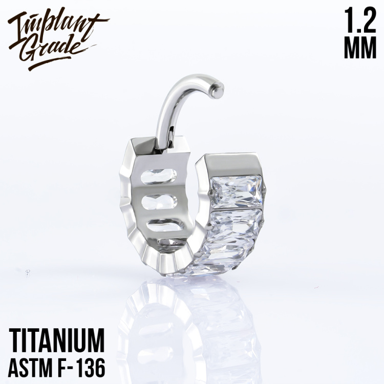 Кольцо-кликер Idol Implant Grade 1.2 мм титан