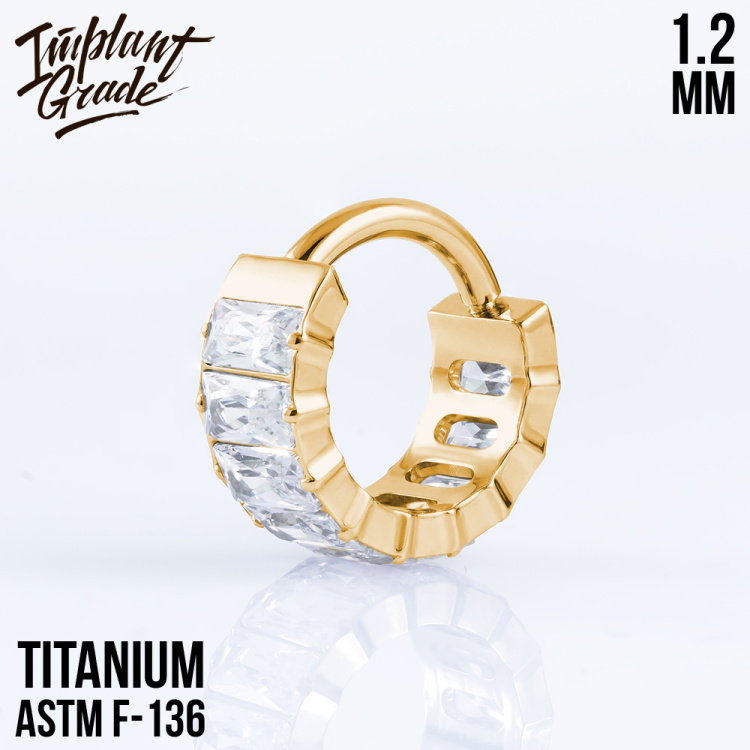 Кольцо-кликер Idol Implant Grade 1.2 мм титан