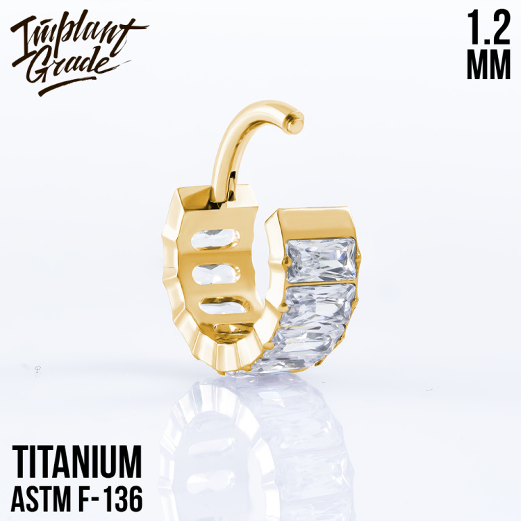 Кольцо-кликер Idol Implant Grade 1.2 мм титан