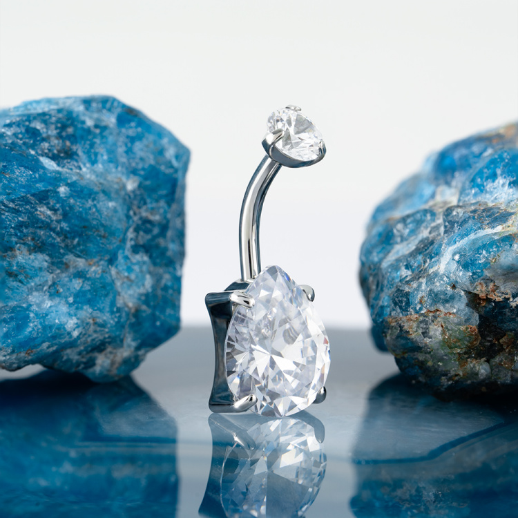 Банан Crystal Drop Implant Grade 1.6 мм титан Банан Crystal Drop Implant Grade 1.6 мм титан