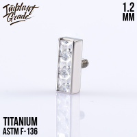 Накрутка Quadro Line Implant Grade 1.2 мм титан