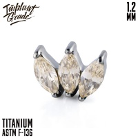 Накрутка Marquise vol.2 Implant Grade 1.2 мм титан